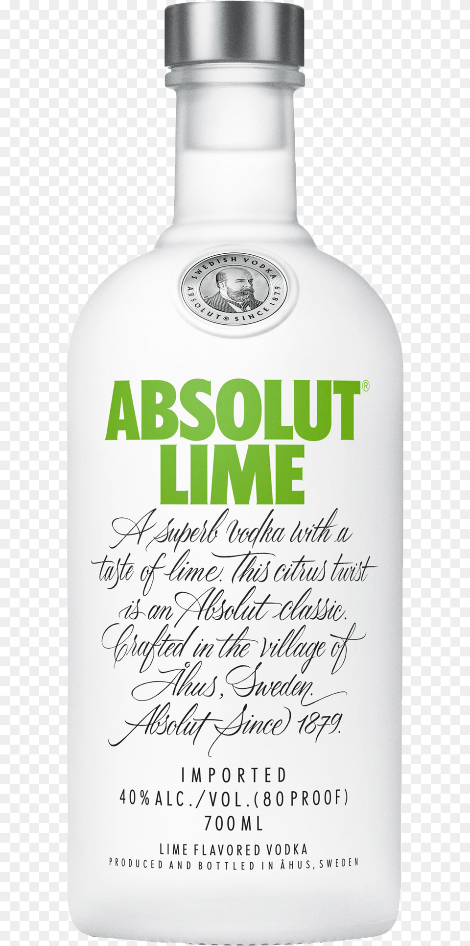 Absolut Lime Vodka 700ml Bottle Absolut Lime Flavoured Vodka, Alcohol, Beverage, Gin, Liquor Free Png Download