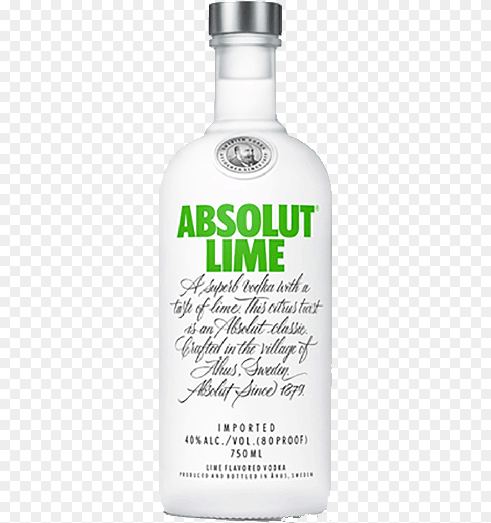 Absolut Lime Vodka 750 Ml Absolut Vodka, Alcohol, Beverage, Gin, Liquor Png
