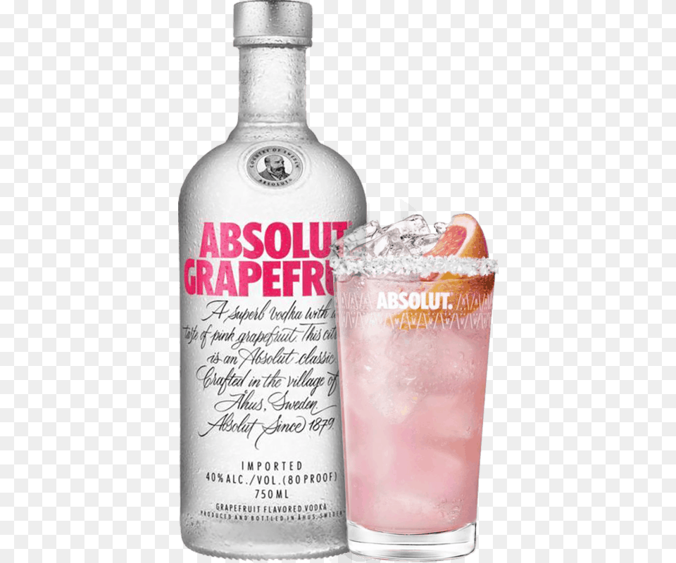 Absolut Offer Absolut Grapefruit Vodka, Beverage, Alcohol, Liquor, Shaker Free Transparent Png