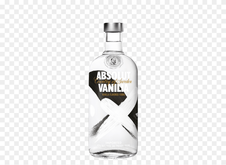 Absolut Vanilla Vodka 700ml Absolut Vodka Vanilla, Alcohol, Beverage, Gin, Liquor Free Png Download