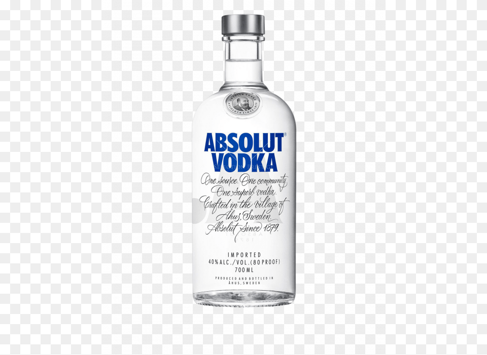 Absolut Vodka, Alcohol, Beverage, Gin, Liquor Png Image