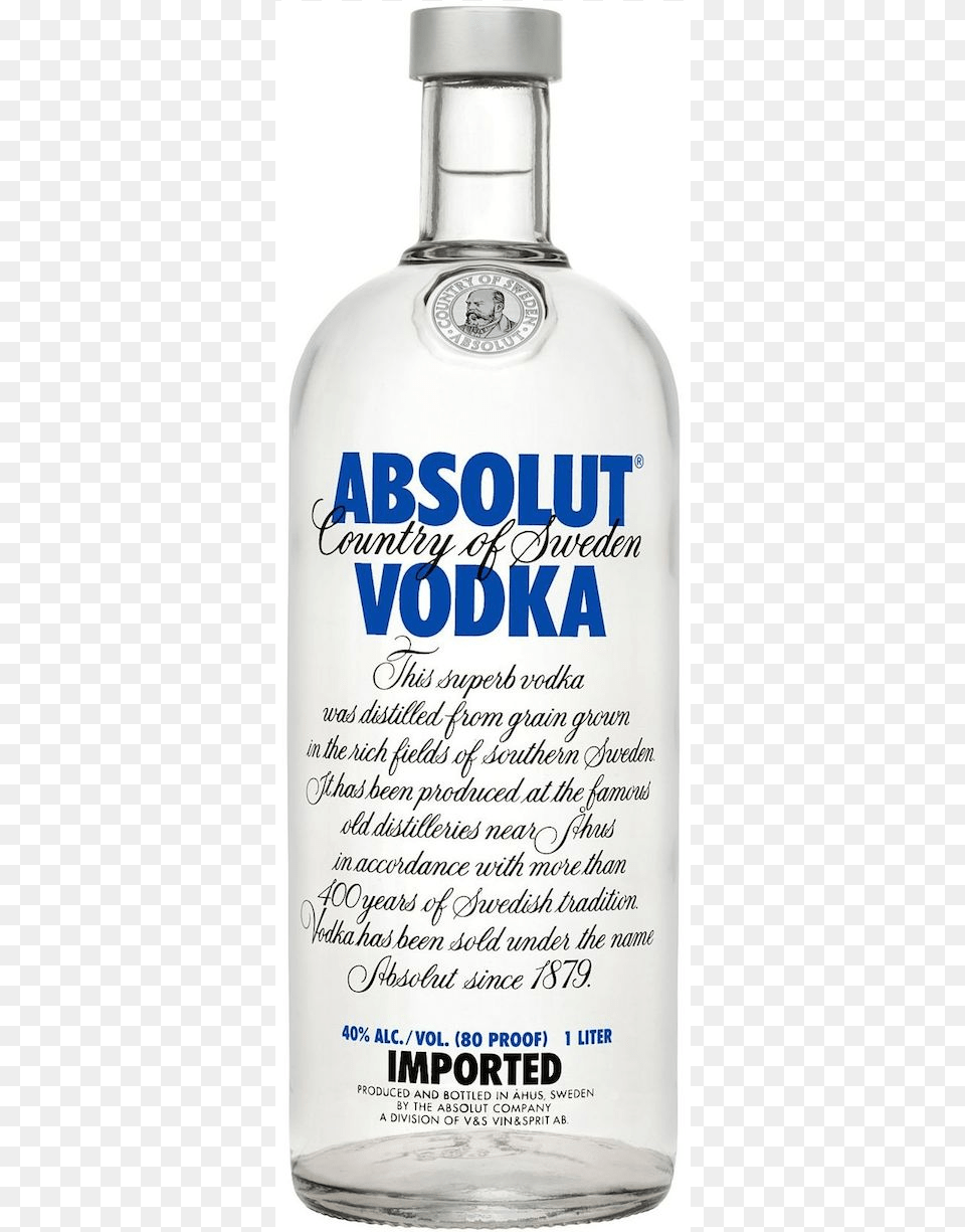 Absolut Vodka 200ml Absolut Vodka, Alcohol, Beverage, Gin, Liquor Free Png Download