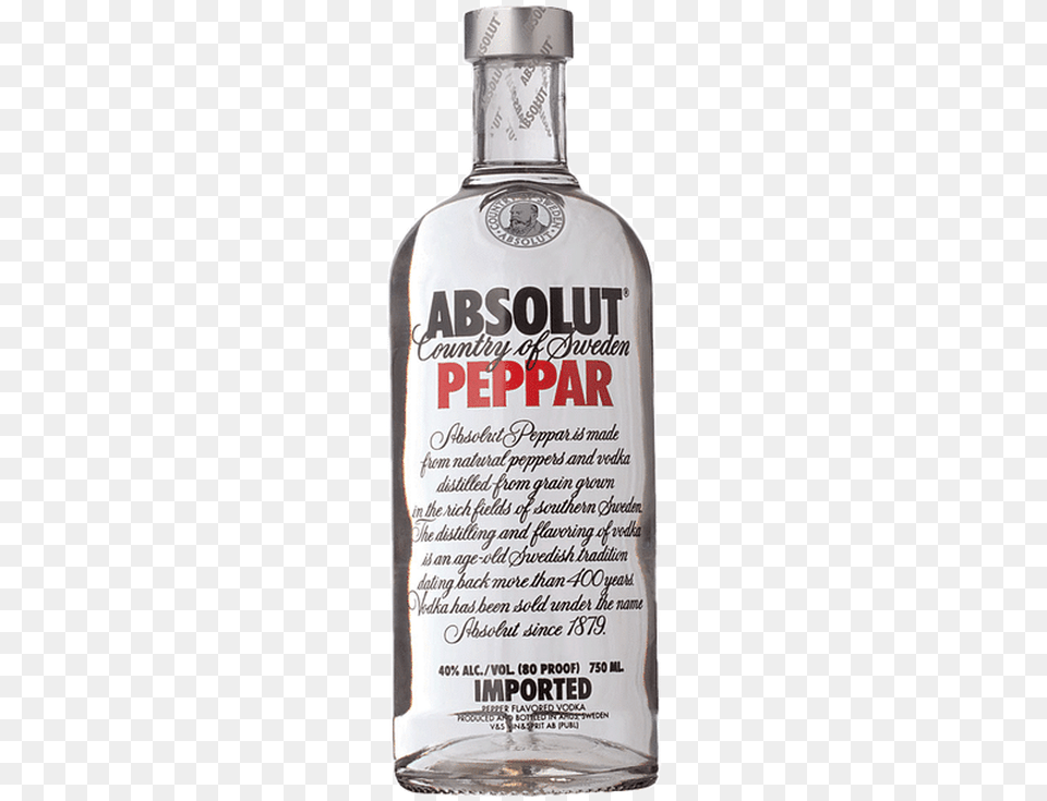 Absolut Vodka, Alcohol, Beverage, Liquor, Gin Png