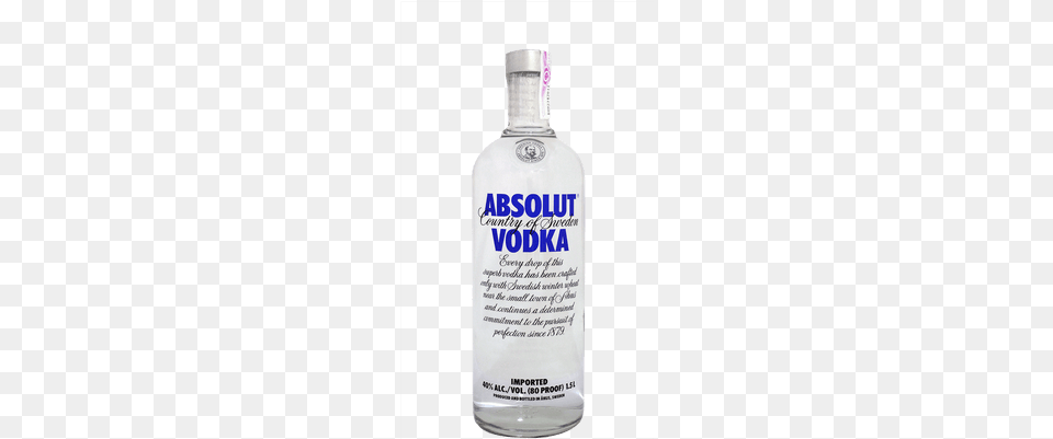 Absolut Vodka Absolut Vodka 1 L Bottle, Alcohol, Beverage, Gin, Liquor Free Png