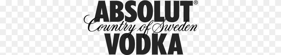 Absolut Vodka Logo Hd, Letter, Text Free Png