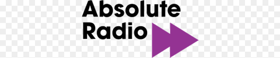 Absolute Radio Logo Absolute 80s Radio, Purple, Triangle Png Image