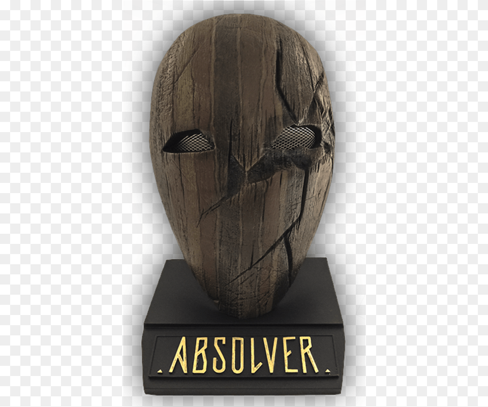 Absolver Mask Sm04 Trophy Statue, Emblem, Symbol, Adult, Male Free Transparent Png