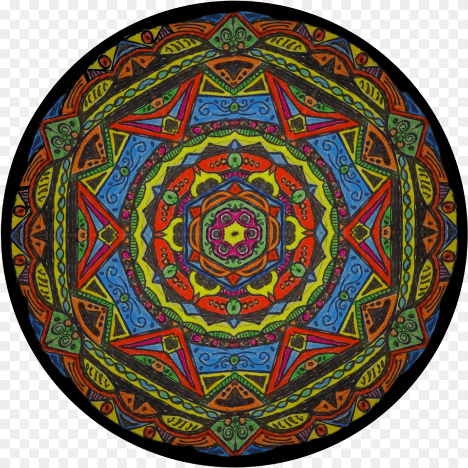 Abstact Hand Drawn And Mandala Circle, Accessories, Art, Ornament, Tapestry Free Png Download