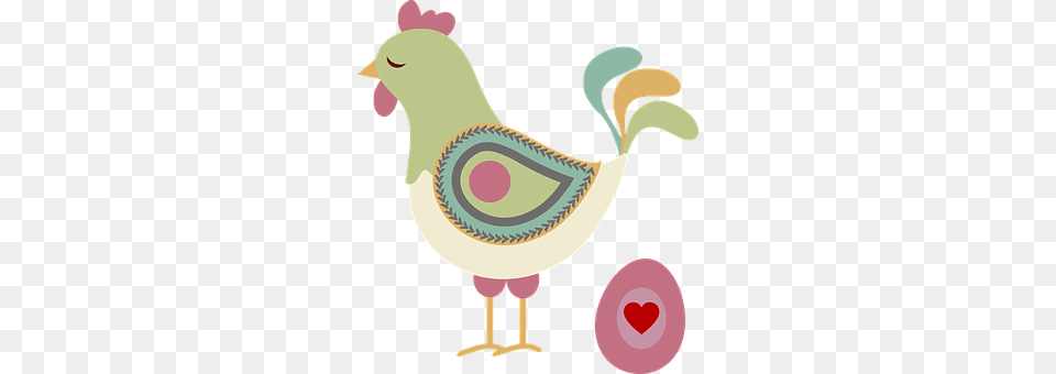 Abstract Animal, Bird, Chicken, Fowl Free Png Download