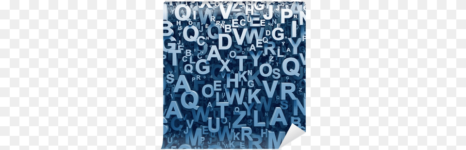 Abstract Blue 3d Letters Background Computer Generated Background Letras, Text, Number, Symbol Png