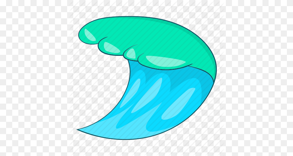 Abstract Blue Cartoon Design Ocean Water Wave Icon, Nature, Night, Outdoors, Astronomy Free Transparent Png