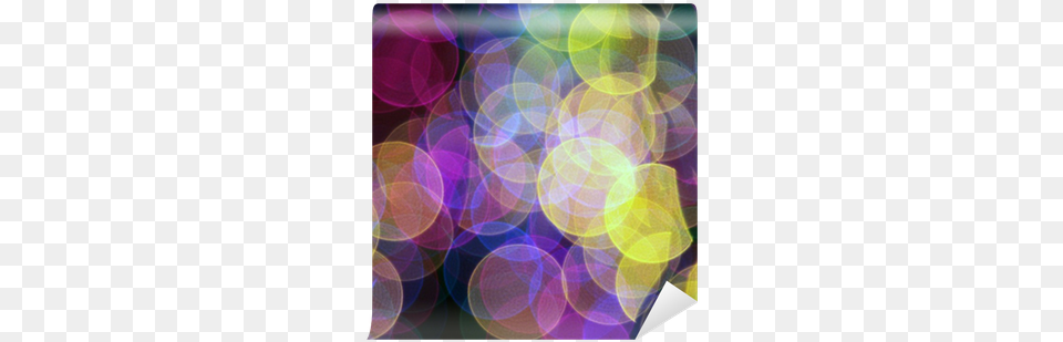 Abstract Blurred Circular Bokeh Lights Background Wall Light, Lighting, Purple, Pattern, Accessories Png Image