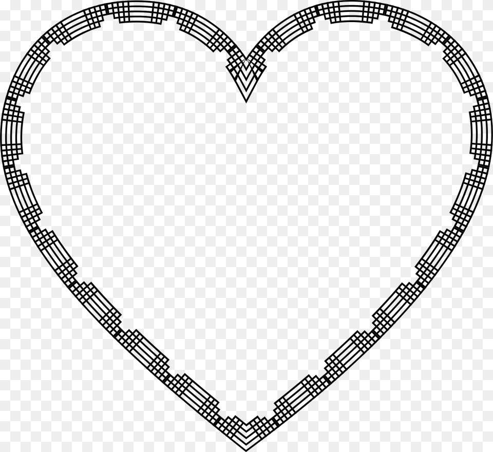 Abstract Clipart, Heart, Device, Grass, Lawn Png Image