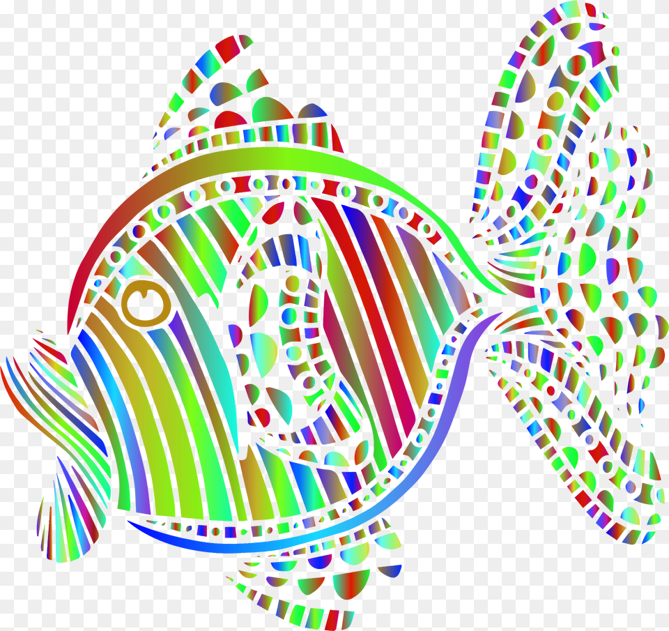 Abstract Colorful Fish 7 Svg Transparent Stock Clip Art, Pattern, Drawing, Graphics, Animal Png