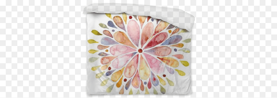 Abstract Colorful Watercolor Sun Duvet Cover Pixers Carbothello Pastel Pencils, Home Decor, Cushion, Pillow, Pattern Png Image