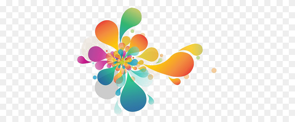 Abstract Colors, Art, Floral Design, Graphics, Pattern Free Png