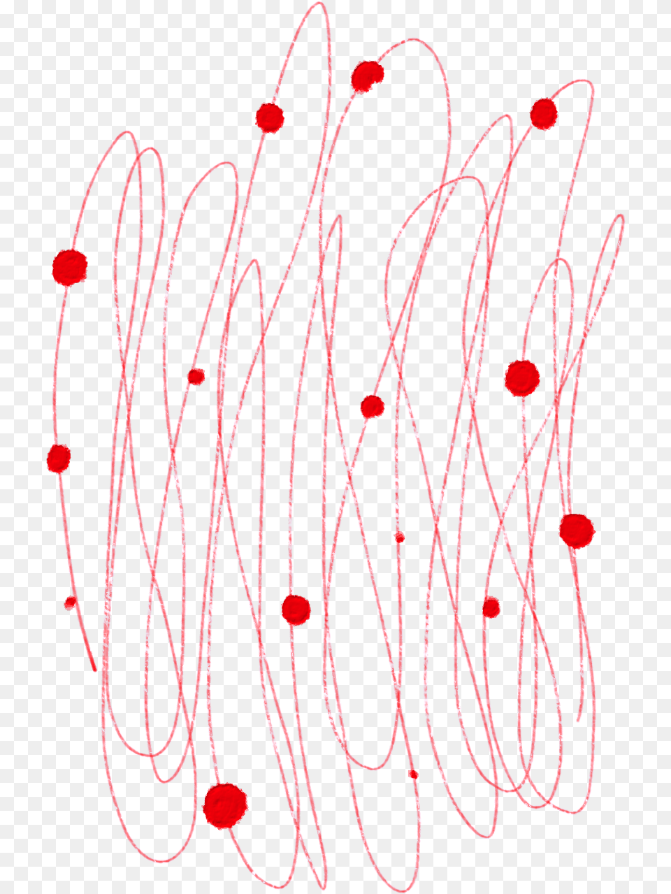Abstract Decoration Lines Dots Red Texture Pencil Art, Light, Plant, Neon, Lighting Png