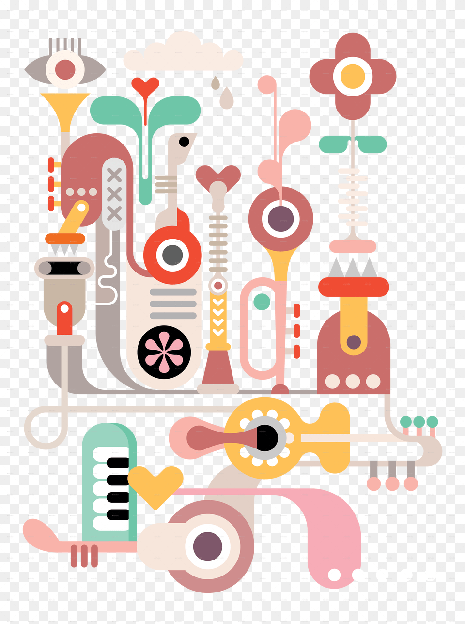 Abstract Design, Art, Graphics, Pattern Free Transparent Png