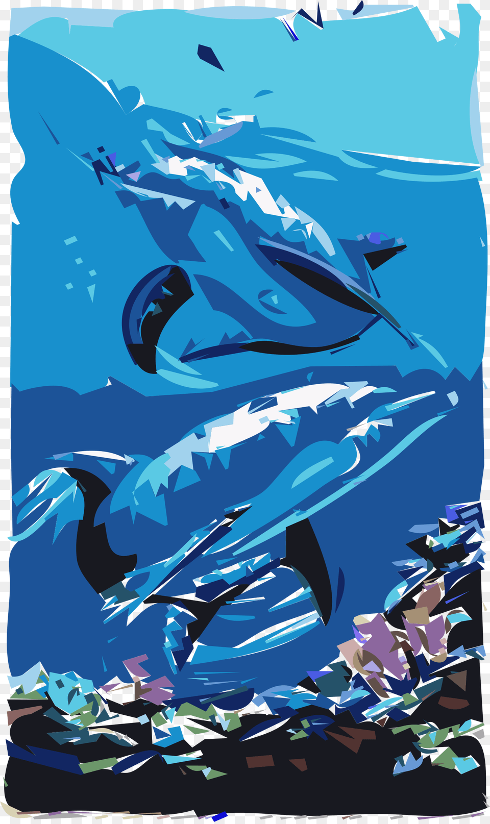 Abstract Dolphins Clip Arts Clip Art, Animal, Dolphin, Mammal, Sea Life Free Transparent Png