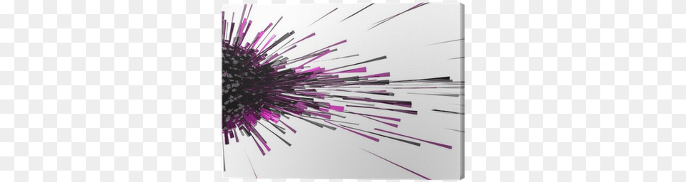 Abstract Explosion, Purple, Flower, Plant, Fireworks Free Png Download