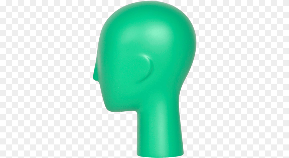 Abstract Female Head Form Jade Green Free Transparent Png