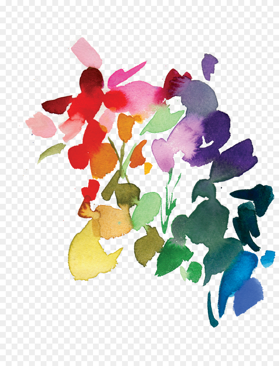 Abstract Floral Tattoo Png Image