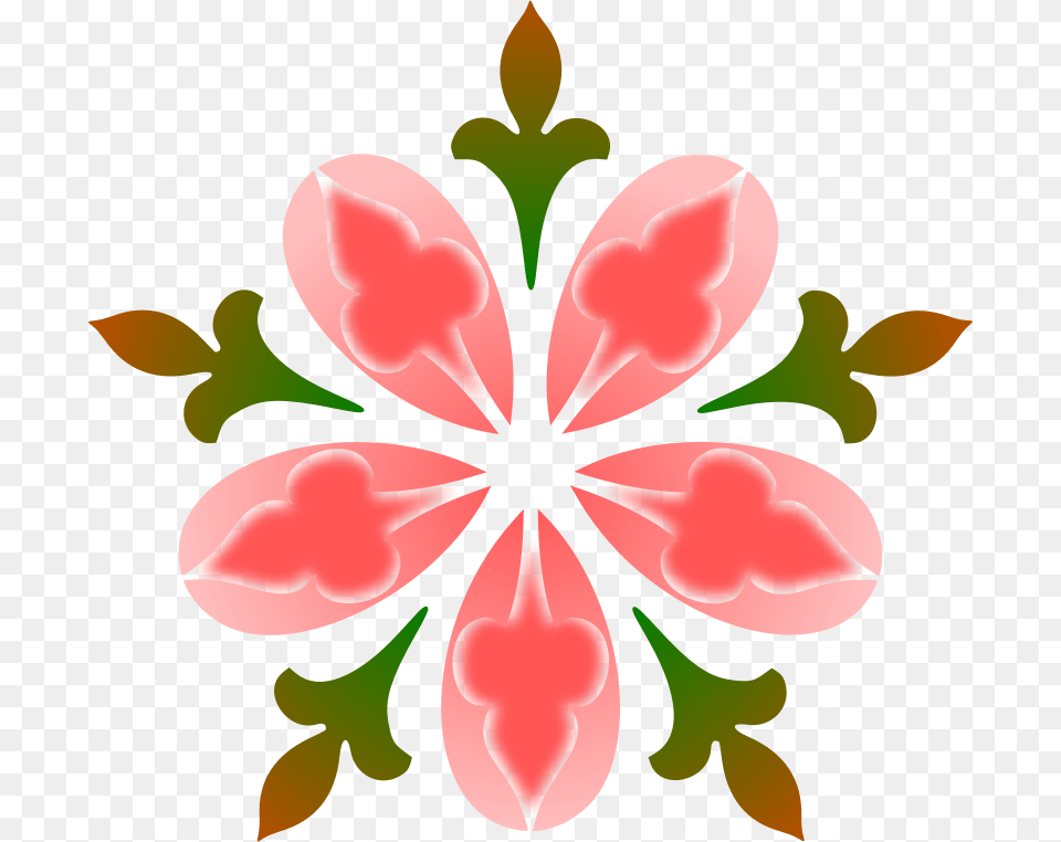 Abstract Flower Clipart Abstract Floral Design, Art, Floral Design, Graphics, Pattern Png Image