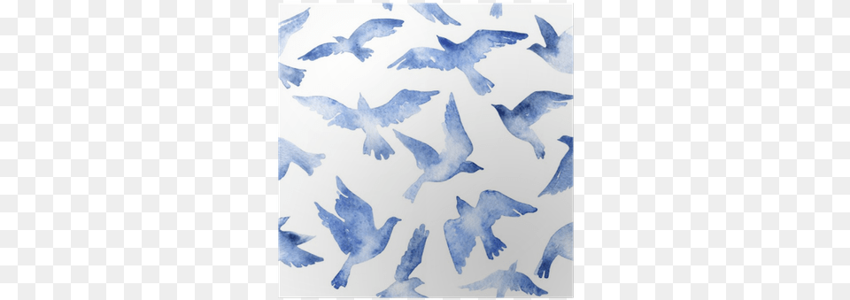 Abstract Flying Bird Set With Watercolor Texture Isolated Watercolor Texture Bird, Animal, Flock, Ice Free Transparent Png