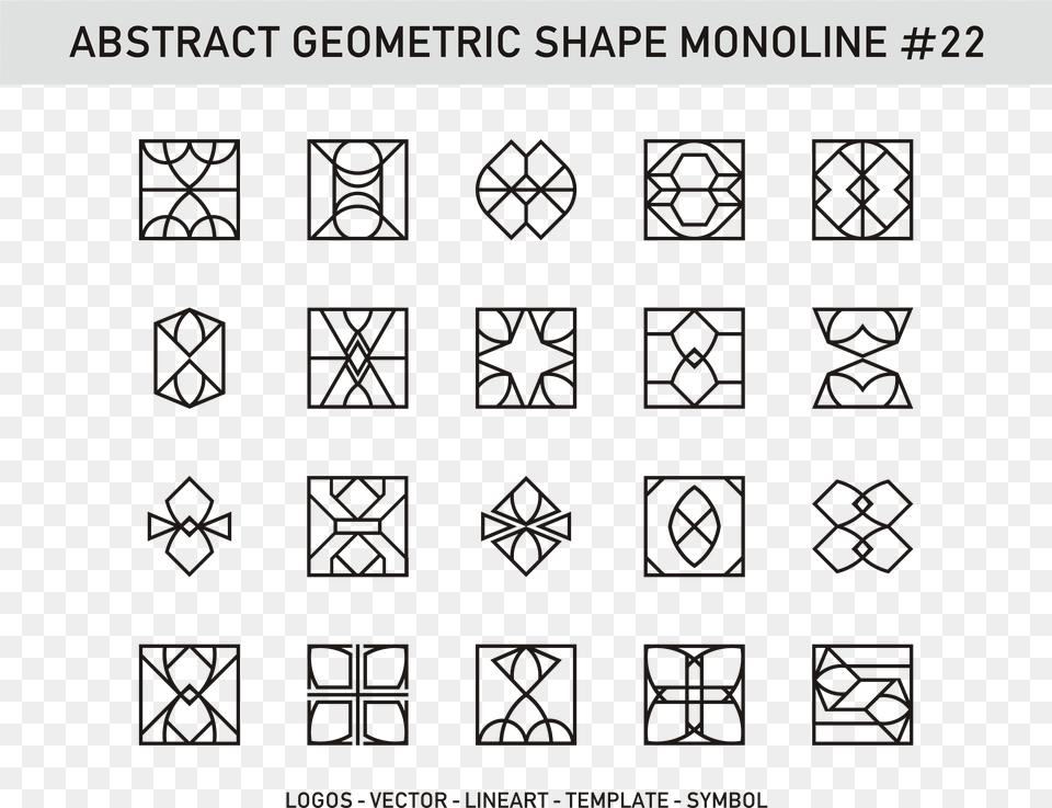 Abstract Geometric Shape Monoline Line Art, Scoreboard, Symbol, Text, Recycling Symbol Free Transparent Png