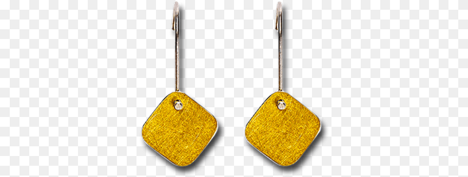 Abstract Gold Square Hook Earrings Earrings, Accessories, Earring, Jewelry Free Png