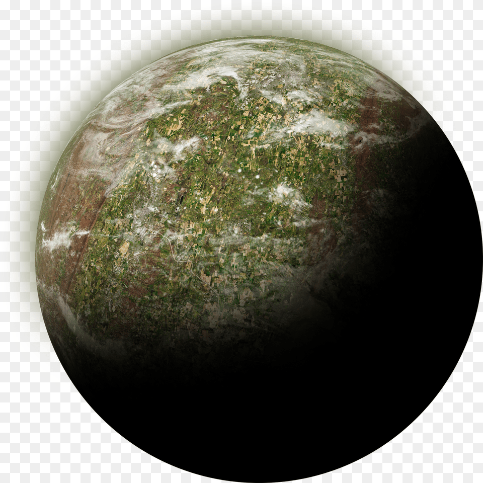 Abstract Green Planet Circle, Astronomy, Globe, Outer Space, Sphere Png Image