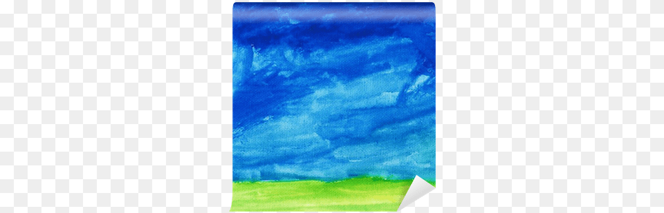Abstract Hand Drawn Watercolor Background Summer Landscape, Art, Sky, Painting, Outdoors Png