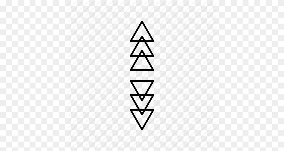 Abstract Hipster On Trend Shapes Triangle Icon, Text Free Png