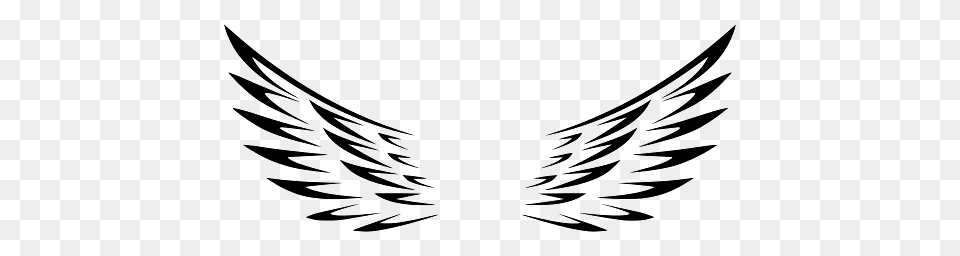 Abstract Image Of Beautiful Wings, Emblem, Symbol Free Png