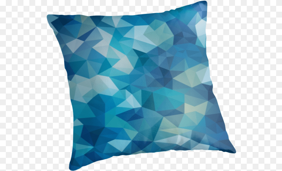 Abstract Modern Polygon Pattern With A Light Touch Cushion, Home Decor, Pillow, Person Free Transparent Png