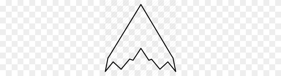 Abstract Mountain Peak Clipart, Triangle, Accessories, Jewelry, Necklace Free Png