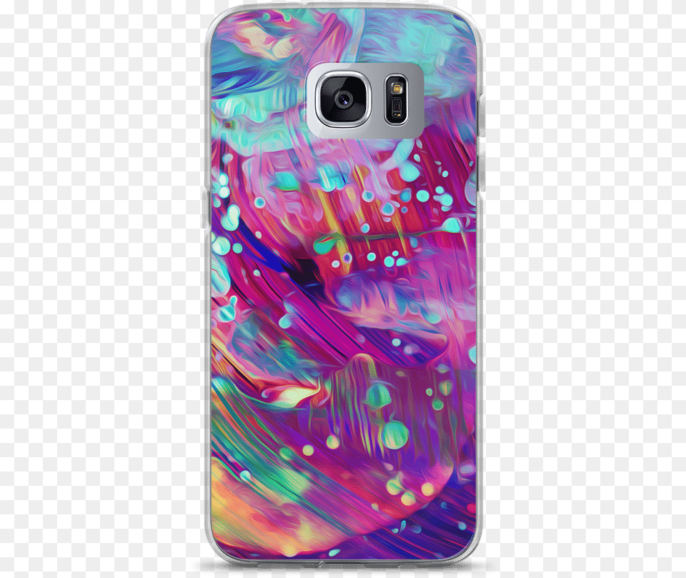 Abstract Painting Samsung Case Phone 6 7 8 9 10 Note Smartphone, Electronics, Mobile Phone, Pattern Png