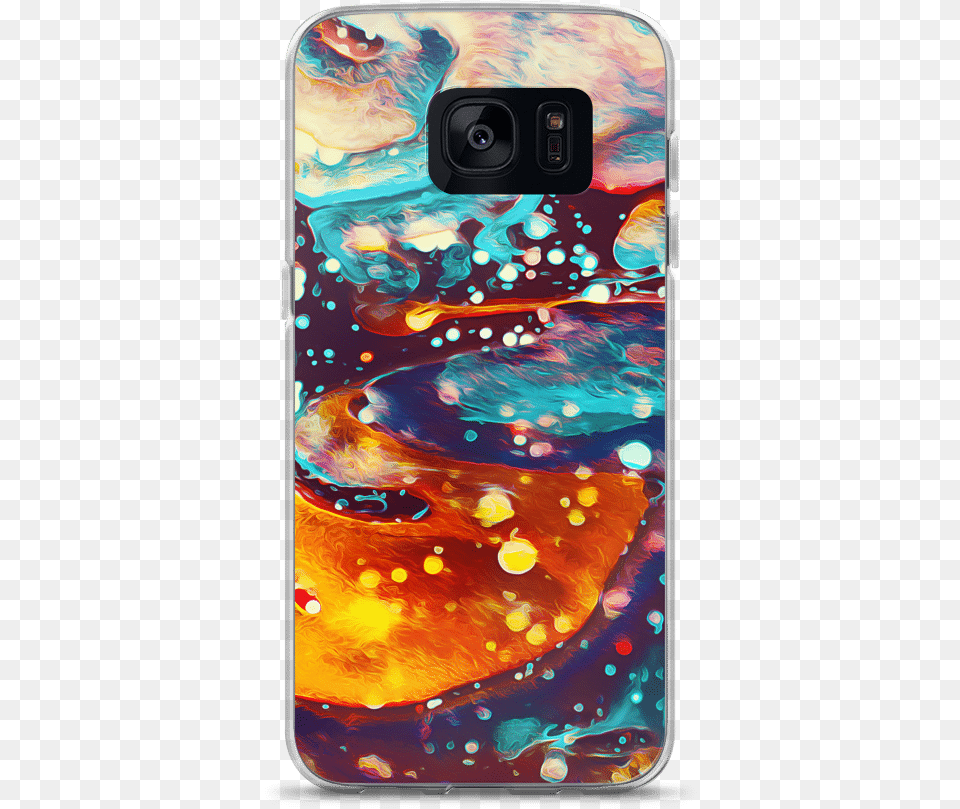 Abstract Painting Samsung Case Shirt, Electronics, Mobile Phone, Phone, Art Png Image