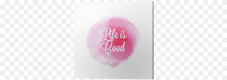 Abstract Pink Hand Drawing Watercolor Wash On White Design Motivation White Background Quotes, Flower, Petal, Plant, Stain Png Image