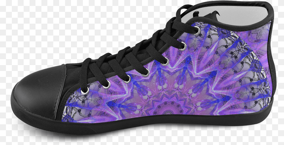 Abstract Plum Ice Crystal Palace Lattice Lace High Cars Shoes Men, Clothing, Footwear, Shoe, Sneaker Free Png