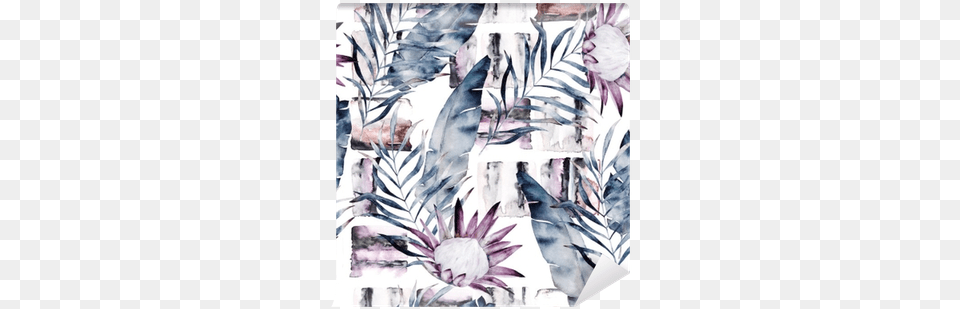 Abstract Print With Marble Random Elements And Watercolor Watercolor Painting, Art, Collage, Modern Art, Pattern Free Png Download