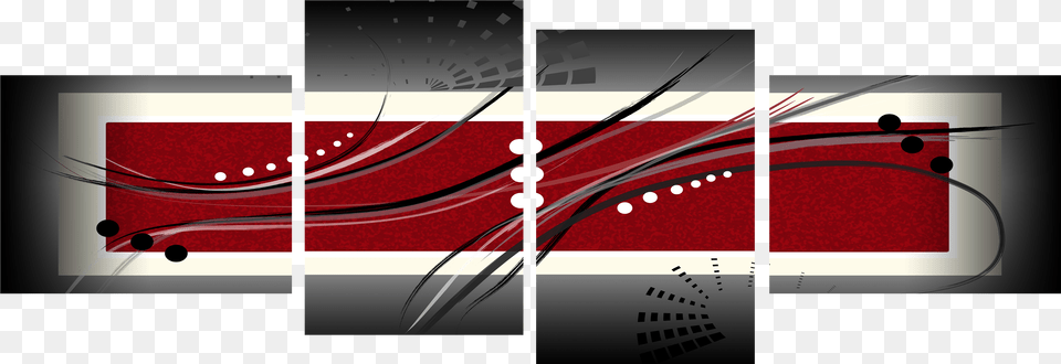 Abstract Red And Black, Art, Graphics, Modern Art, Floral Design Png Image
