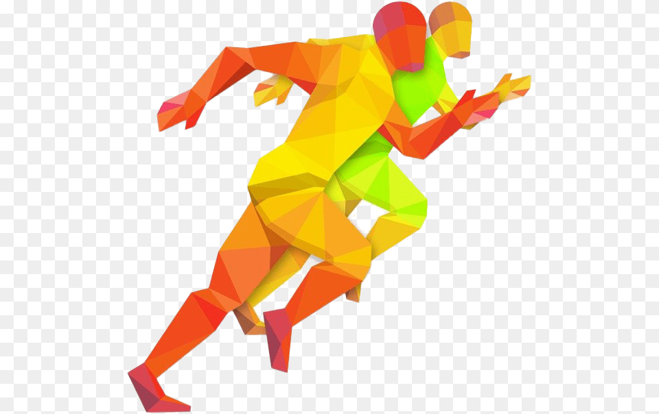 Abstract Running Clipart Background Silhouette, Art, Ball, Handball, Sport Free Png