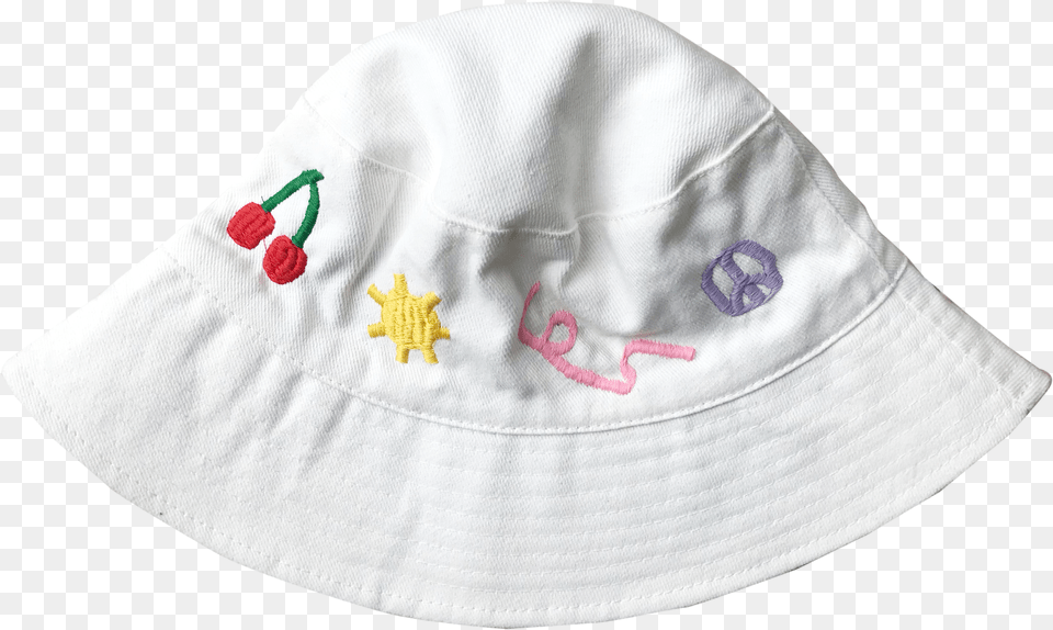 Abstract Shapes Embroidered Bucket Hat Broadcloth, Clothing, Sun Hat Free Png Download