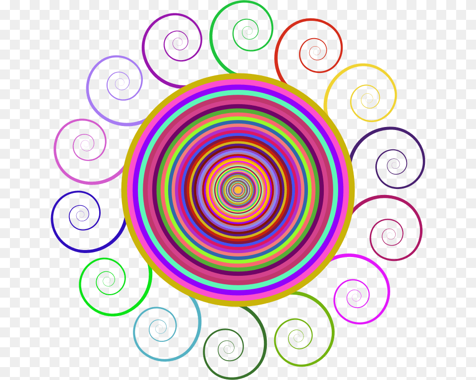 Abstract Spiral Circle American Crew Fiber, Pattern, Coil, Disk Png