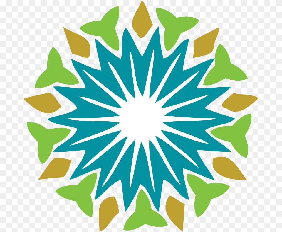 Abstract Symmetric Flower, Pattern, Leaf, Plant, Art Free Transparent Png