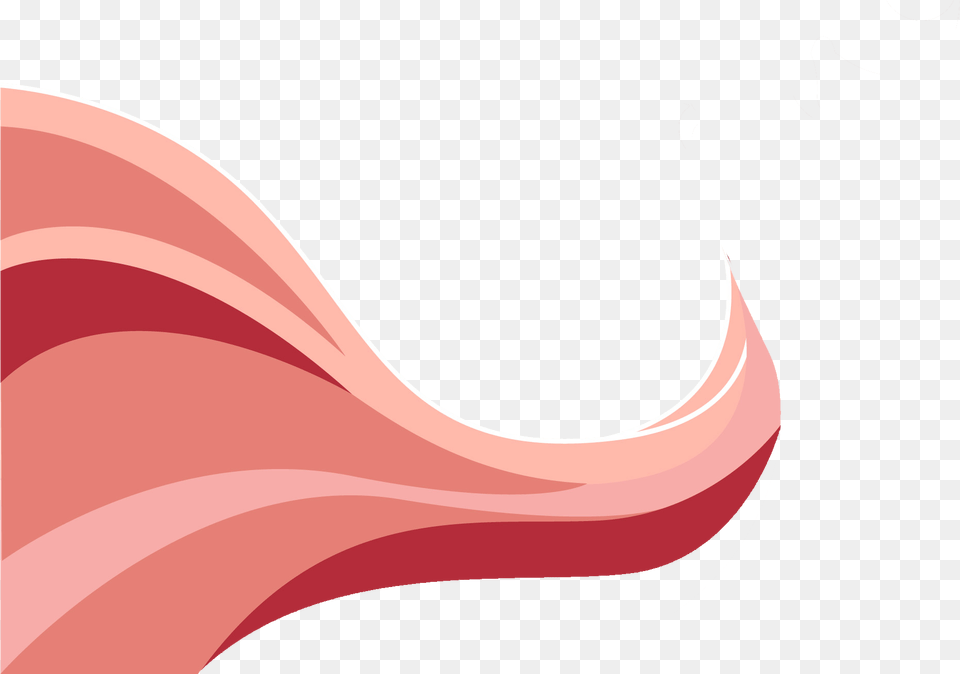 Abstract Waves Red Wave Background, Art, Graphics, Food, Meat Png Image