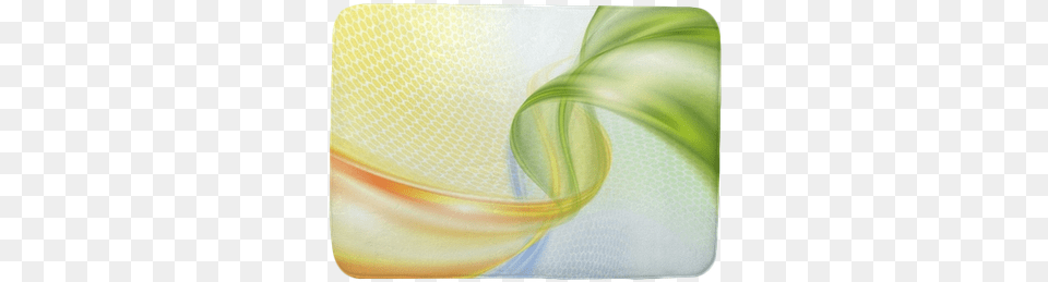 Abstract Yellow Green Blue Wave Background Bath Mat Plate, Art, Graphics, Pattern, Floral Design Free Png Download