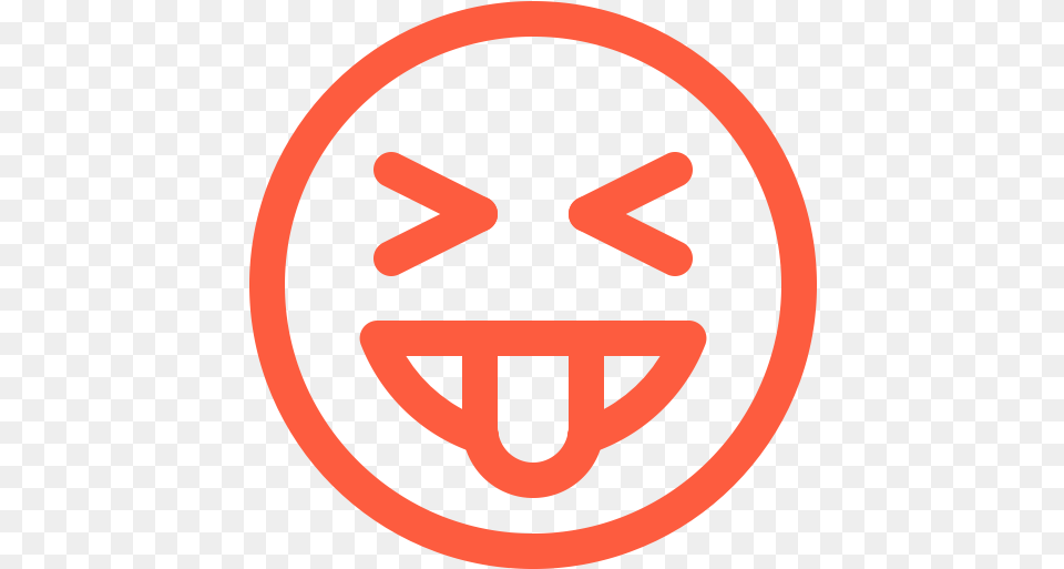Absurd Emoji Emotion Face Foolish Ridiculous Silly Social Ridiculous Icon, Sign, Symbol, Road Sign Png Image