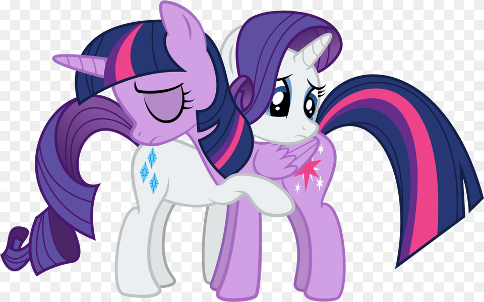 Absurd Res Alicorn Artist My Little Pony Twilight Sparkle And Rarity, Book, Comics, Publication, Purple Png Image
